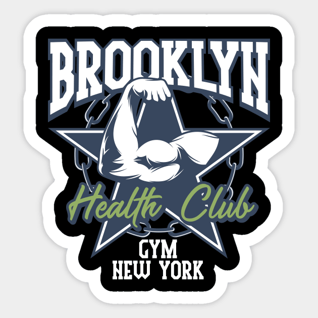 Brooklyn Health Club NYC Sticker by BrillianD